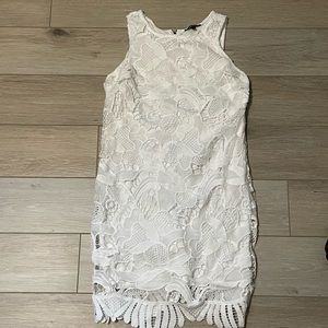 Women’s White Crochet Dress